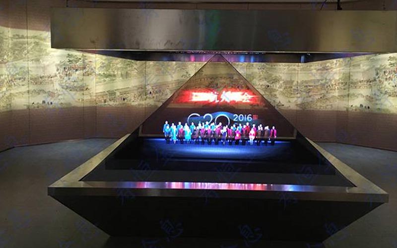 3D 360度全息展示幻影成像解决方案